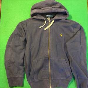 Polo Ralph Lauren Navy Blue Full-Zip Fleece Hoodie